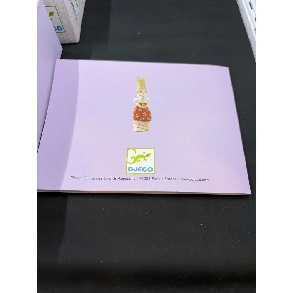 Tricotin Djeco French Knitting Princess Elodie Rouge Ages 7-13 Designed France